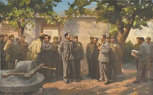 西柏坡九月会议