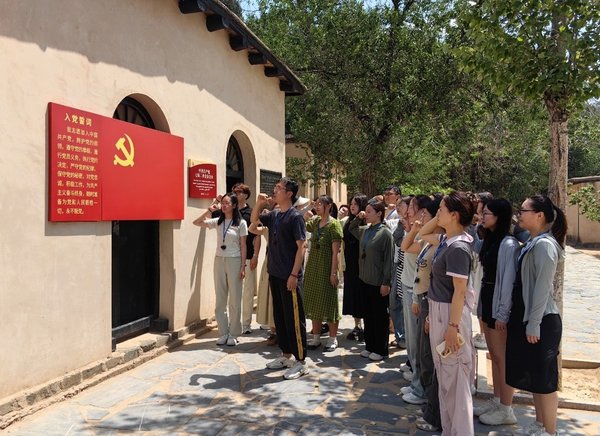 西柏坡红色教育基地实景照片